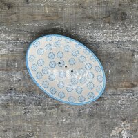 Blümchen blau - Seifenschale