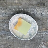 FLORAL grau - Seifenschale