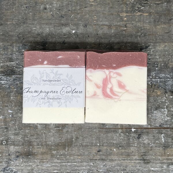 Champagner-Erdbeere 75g Seife