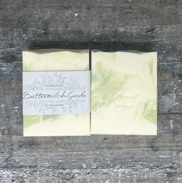 Buttermilch Gurke 75g Seife