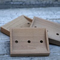 Buchenholz geölt - Seifenunterlage