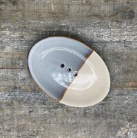 RUSTIC blau - Seifenschale