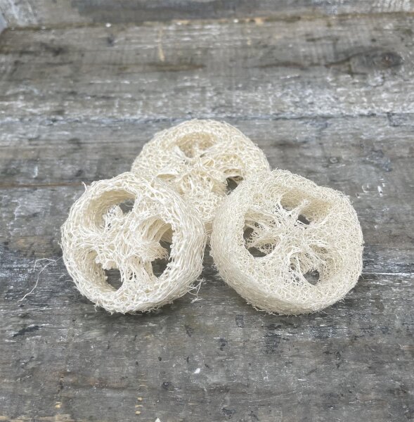 Luffa-Scheibe 3-er Set