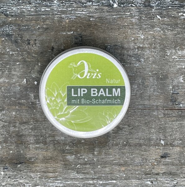 OVIS LIP BALM Natur mit Bio-Schafmilch