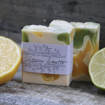 Zitrone - Limette 75g Seife 