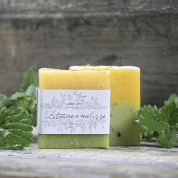 Zitronenmelisse 75g Seife 