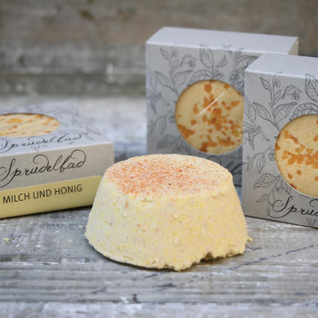 Sprudelbad Milch und Honig 