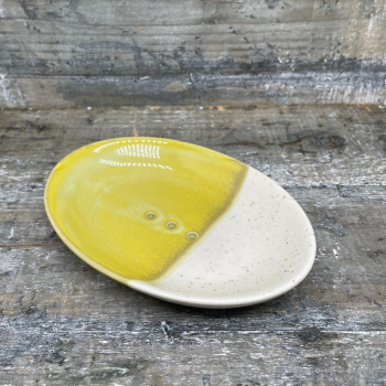 RUSTIC lemongrün - Seifenschale 