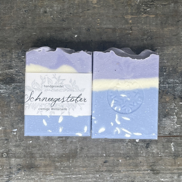 Schneegestöber 75g Seife 