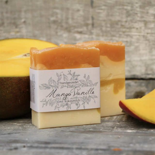 Mango - Vanille 75g Seife 