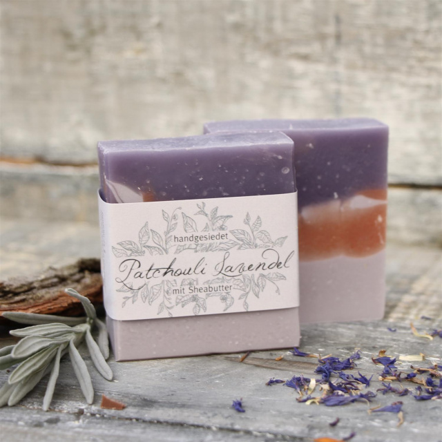 Patchouli-Lavendel 75g Seife 