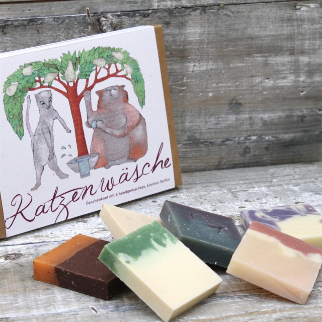 Geschenkset "Katzenwäsche" 
