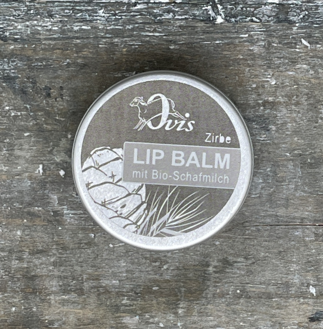 OVIS LIP BALM ZIRBE mit Bio-Schafmilch 