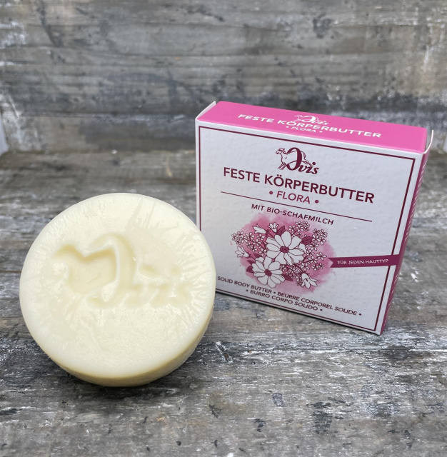 Ovis Feste Körperbutter Flora 