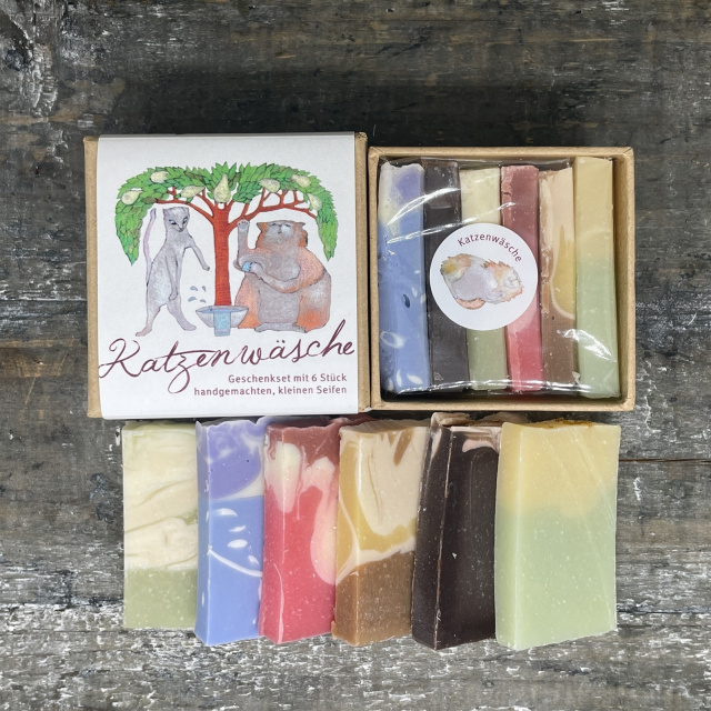 Geschenkset "Katzenwäsche" 